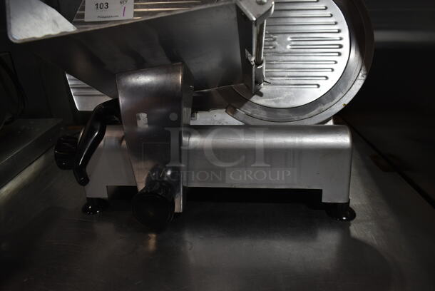 Adcraft SL300ES Stainless Steel Countertop Meat Slicer. 120 Volts, 1 Phase. Tested and Working! - Image 4 of 6