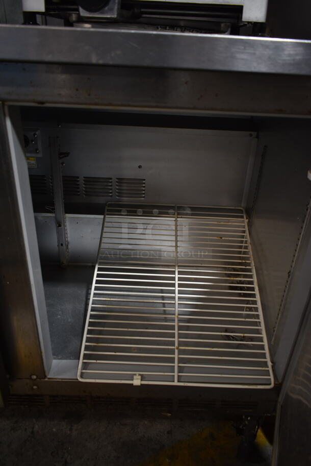 Beverage Air WTR48A Stainless Steel Commercial 2 Door Undercounter Cooler on Commercial Casters. 115 Volts, 1 Phase. Tested and Powers On But Does Not Get Cold - Image 7 of 7