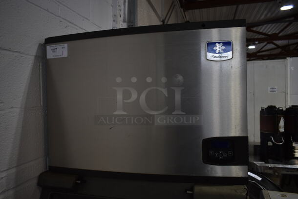 Manitowoc ID0452A-161X Stainless Steel Commercial Ice Head on Scotsman Commercial Bin. 115 Volts, 1 Phase.  - Image 2 of 7