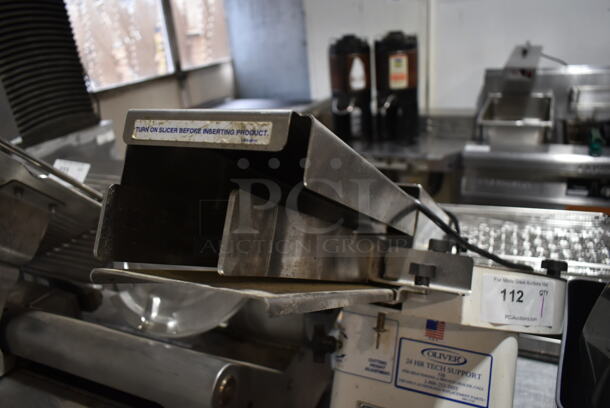 Oliver 702-N Metal Commercial Countertop Bagel Slicer. 115 Volts, 1 Phase. Tested and Working! - Image 3 of 5
