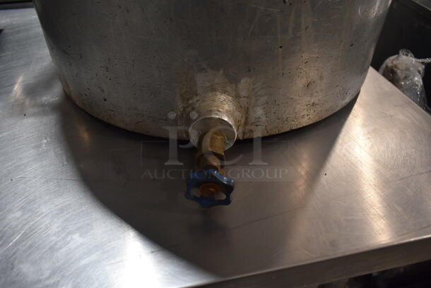 Metal Pot w/ Spigot and Lid.  - Image 2 of 6