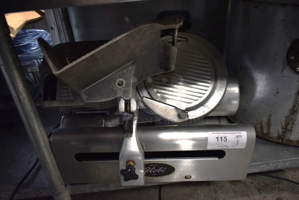 Globe 500 Stainless Steel Commercial Countertop Automatic Meat Slicer w/ Blade Sharpener. 115 Volts, 1 Phase. Tested and Working! - Image 1 of 6