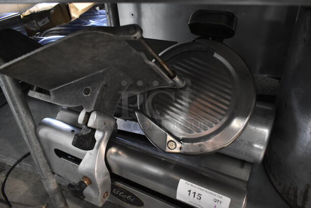 Globe 500 Stainless Steel Commercial Countertop Automatic Meat Slicer w/ Blade Sharpener. 115 Volts, 1 Phase. Tested and Working! - Image 3 of 6