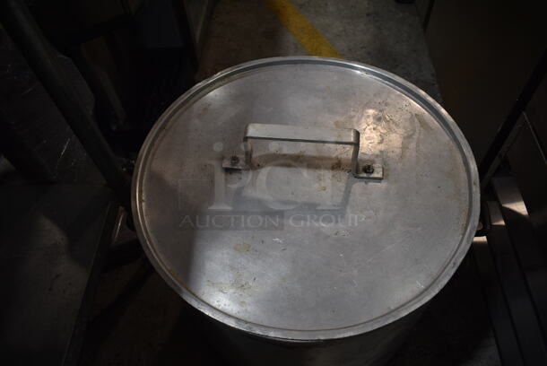 Metal Stock Pot w/ Lid. - Image 2 of 4
