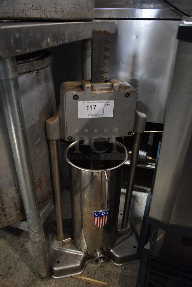 Metal Commercial Sausage Stuffer.  - Image 1 of 4