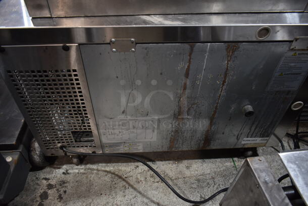 Turbo Air Stainless Steel Commercial 2 Drawer Chef Base on Commercial Casters. Tested and Working! - Image 6 of 6