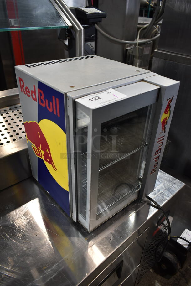 Red Bull RB-BC 2020 ECO LED Metal Mini Cooler Merchandiser. 115 Volts, 1 Phase. Tested and Powers On But Does Not Get Cold - Image 2 of 5