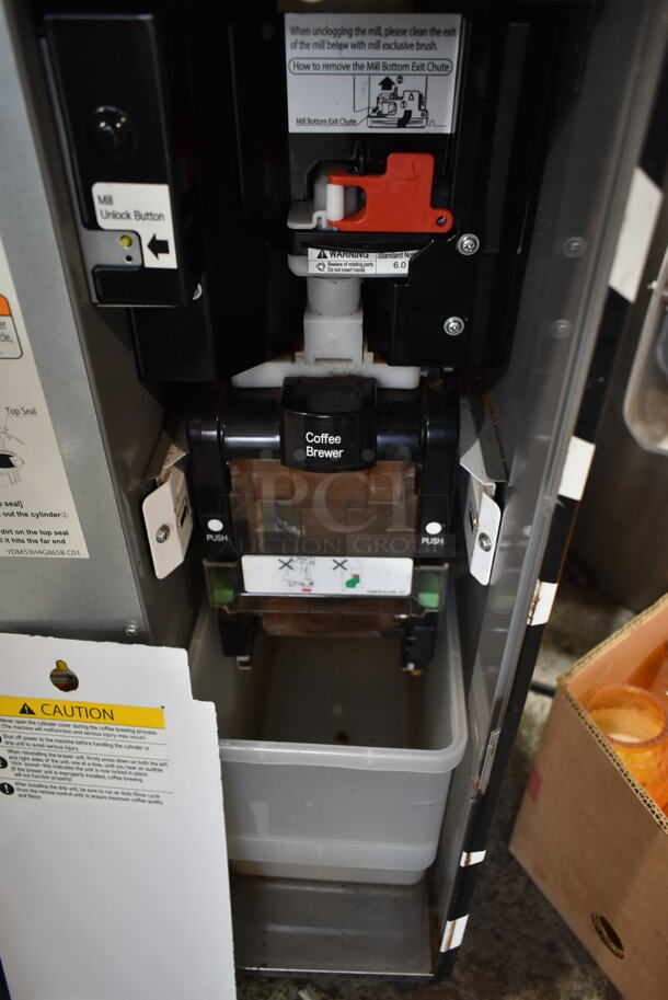 Fuji FCM-D200SXXUS Stainless Steel Commercial Countertop Bean to Cup Coffee Machine.  - Image 6 of 7