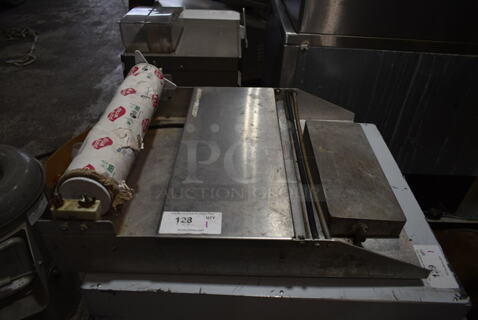 Heat Seal 625A Stainless Steel Commercial Countertop Wrapping Station. 115 Volts, 1 Phase. Tested and Working!