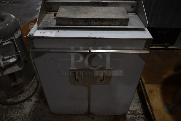 Stainless Steel Counter w/ Under Shelves and 2 Doors. - Image 2 of 3