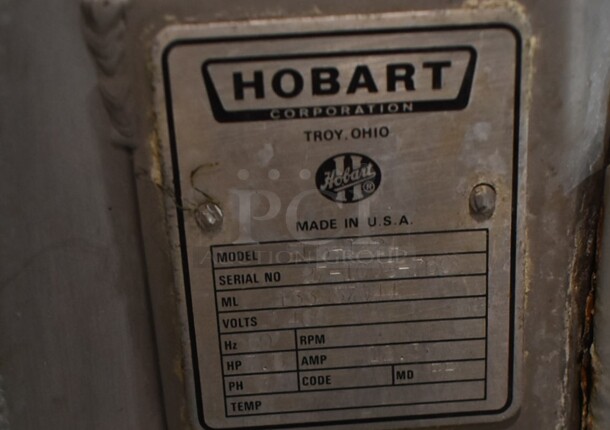 Hobart EL5-1224 Stainless Steel Commercial Waste Processing System. 460 Volts, 3 Phase.  - Image 5 of 10