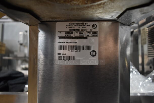 Newco AK-3 Stainless Steel Commercial Countertop 3 Burner Coffee Machine. 120 Volts, 1 Phase. - Image 4 of 5