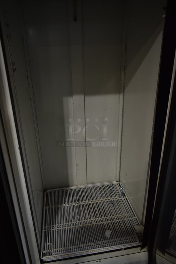 Cornelius Metal Commercial Single Door Reach In Cooler Merchandiser w/ Poly Coated Racks. 115 Volts, 1 Phase. Tested and Working! - Image 5 of 8