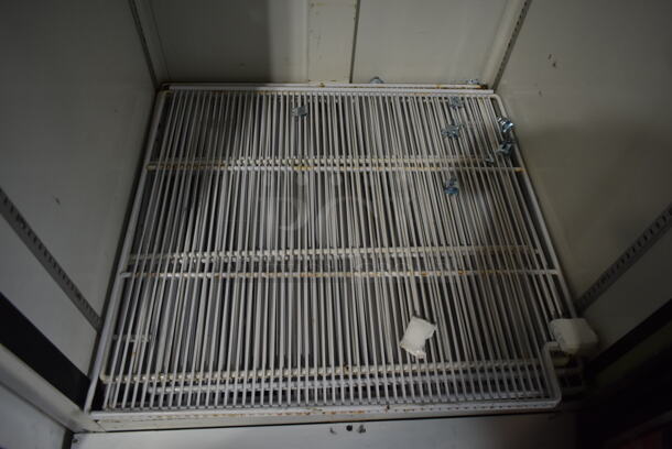 Cornelius Metal Commercial Single Door Reach In Cooler Merchandiser w/ Poly Coated Racks. 115 Volts, 1 Phase. Tested and Working! - Image 6 of 8