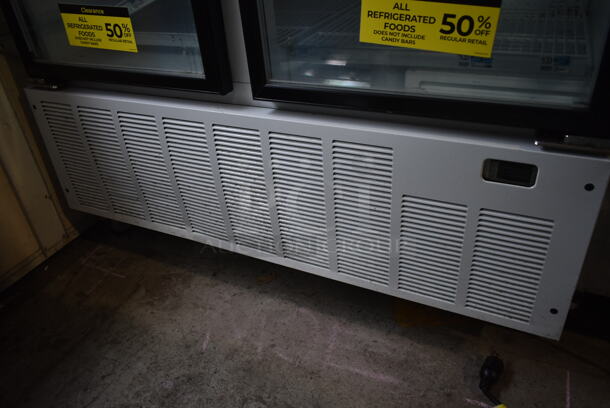 Master-Bilt BLG-48HD Metal Commercial 2 Door Reach In Freezer Merchandiser w/ Poly Coated Racks. 115/208-230 Volts, 1 Phase.  - Image 3 of 7