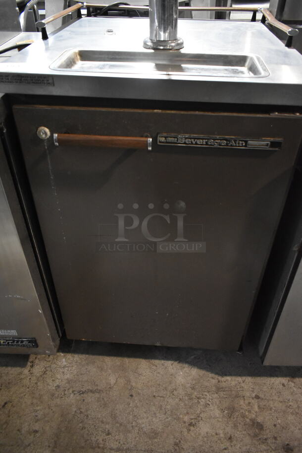 Beverage Air BM23 Stainless Steel Commercial Direct Draw Kegerator w/ Beer Tower on Commercial Casters. 115 Volts, 1 Phase. Tested and Working! - Image 3 of 6