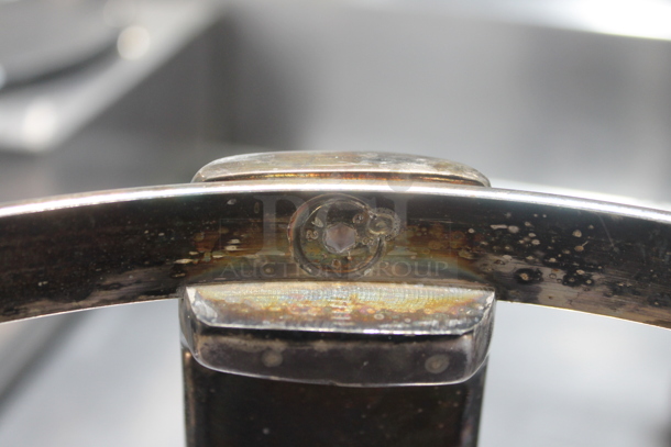 3 Metal Round Chafing Dish Frames. 3 Times Your Bid! - Image 6 of 7