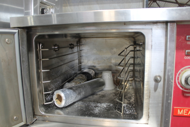 Southbend GGX-2 Stainless Steel Commercial Natural Gas Powered 2 Deck Steam Cabinet. 250,000 BTU.  - Image 2 of 8