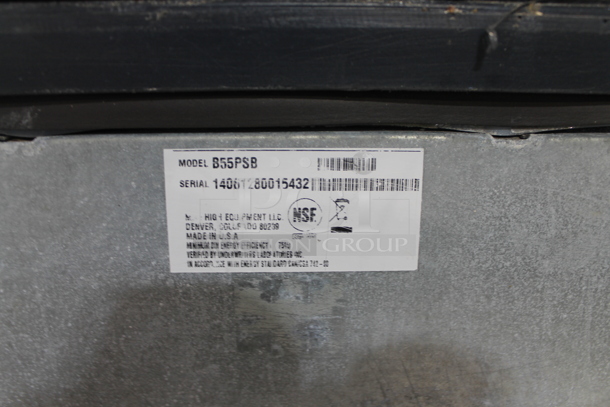 Scotsman C0330MA-1A Prodigy Stainless Steel Commercial Ice Machine Head on Ice-O-Matic B55PSB Commercial Bin. 115 Volts, 1 Phase.  - Image 3 of 5