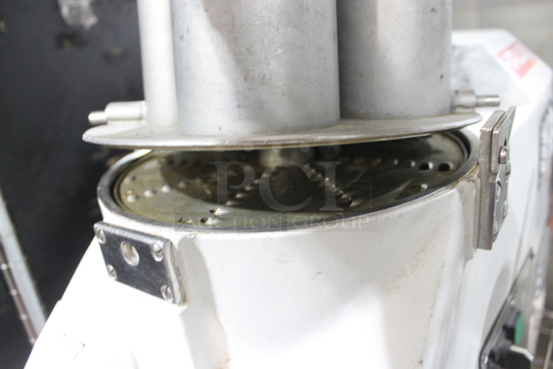 AB Hallde RG-6 Metal Commercial Countertop Food Processor w/ Grating Blade. 220 Volts, 3 Phase.  - Image 4 of 8