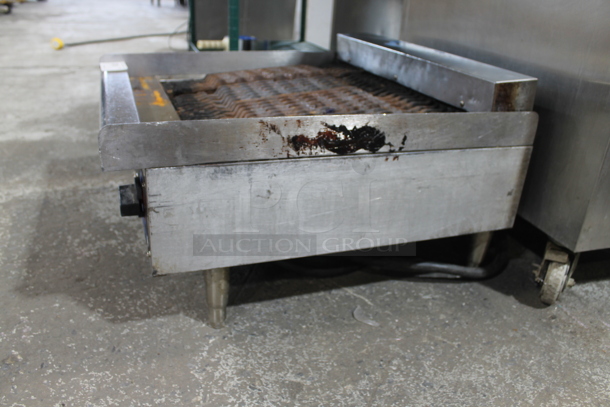 Star Max Stainless Steel Commercial Countertop Electric Powered Charbroiler Grill. 240 Volts, 1 Phase.  - Image 3 of 6