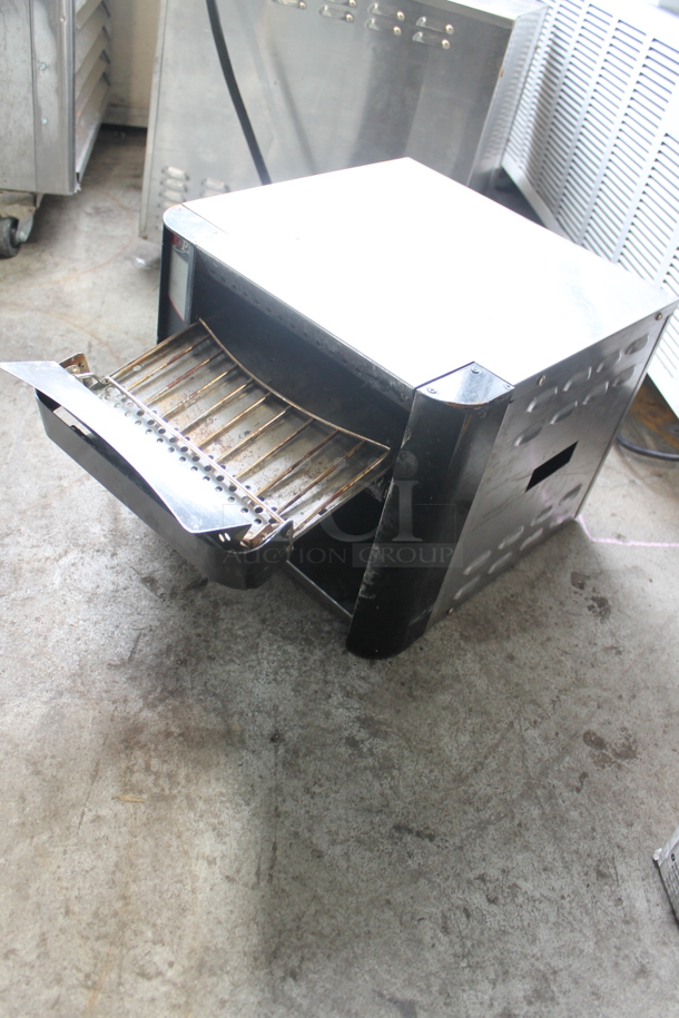 American Permanent Ware XPRS Stainless Steel Commercial Countertop Conveyor Toaster Oven. 120 Volts, 1 Phase. Tested and Working! - Image 2 of 5