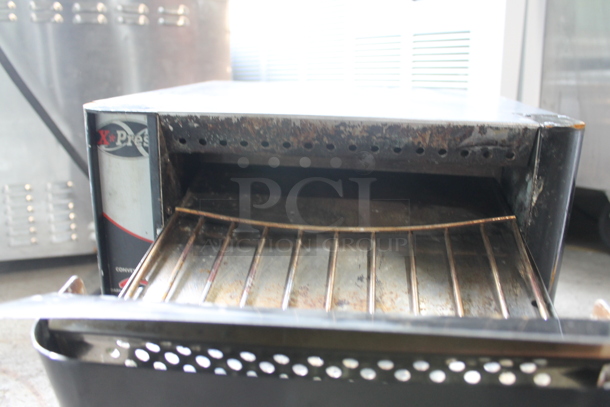 American Permanent Ware XPRS Stainless Steel Commercial Countertop Conveyor Toaster Oven. 120 Volts, 1 Phase. Tested and Working! - Image 4 of 5