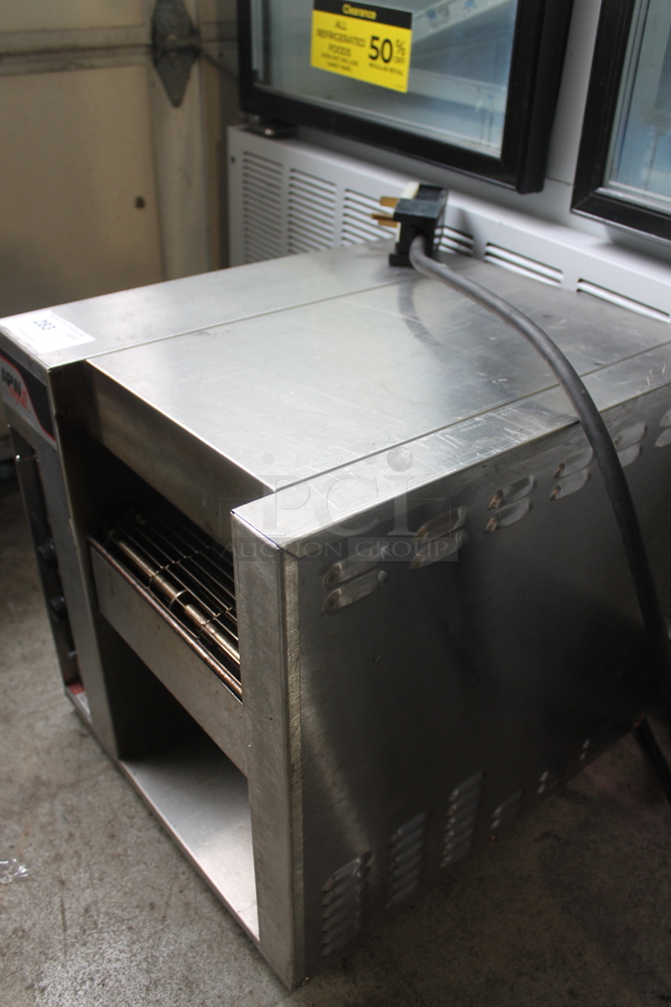 APW Wyott BT 15 Stainless Steel Commercial Countertop Express Conveyor Oven Toaster. 208 Volts, 1 Phase.  - Image 5 of 7