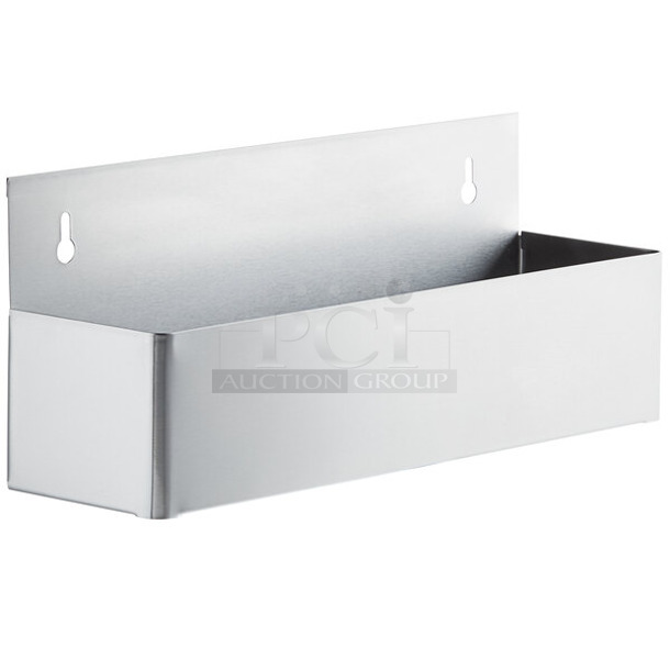 BRAND NEW SCRATCH AND DENT! Regency 712B5515 Stainless Steel Single Tier Speed Rail - 15" - Image 1 of 2