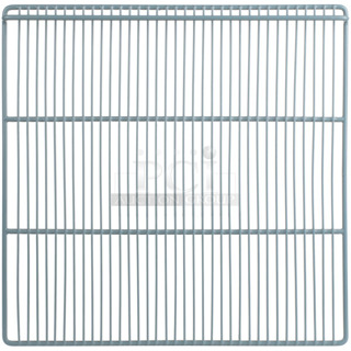 BRAND NEW SCRATCH AND DENT! Box of 8 Avantco 178CLIP Refrigeration Shelf Clip and 2 Avantco 178SHELFA Coated Wire Shelf - 23 5/8" x 23 1/4"