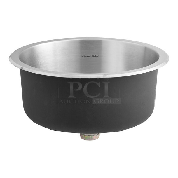BRAND NEW SCRATCH AND DENT! American Standard 18SB.7001600S.075 Portsmouth 16 3/8" 18 Gauge Stainless Steel One Compartment Undermount Sink - Image 1 of 3