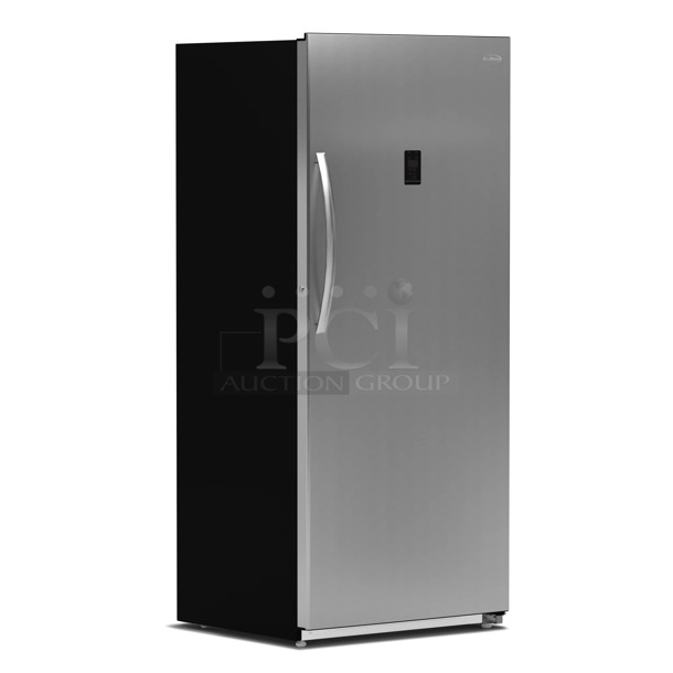 BRAND NEW SCRATCH AND DENT! KoolMore KM-RUF-21S Stainless Steel Single Door Reach In Convertible Cooler Freezer. Tested and Working! - Image 1 of 7