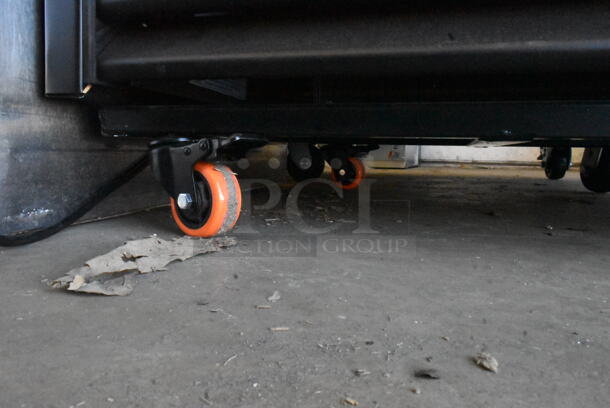 BRAND NEW SCRATCH AND DENT! 2024 True GDM-69-HC-LD Metal Commercial 3 Door Reach In Cooler Merchandiser on Commercial Casters. Tested and Working! - Image 5 of 6