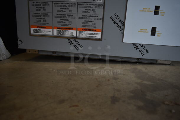 BRAND NEW SCRATCH AND DENT! 2023 Hobart EDL Ecoline Low Temperature Door-Type Dishwasher. 120 Volts, 1 Phase.  - Image 5 of 8