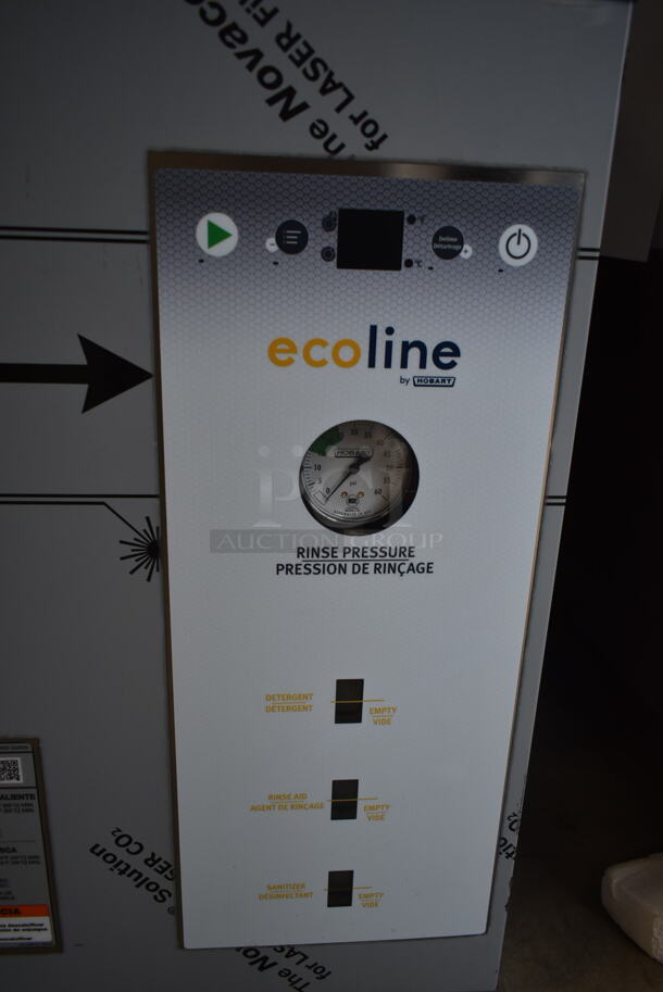 BRAND NEW SCRATCH AND DENT! 2023 Hobart EDL Ecoline Low Temperature Door-Type Dishwasher. 120 Volts, 1 Phase.  - Image 6 of 8