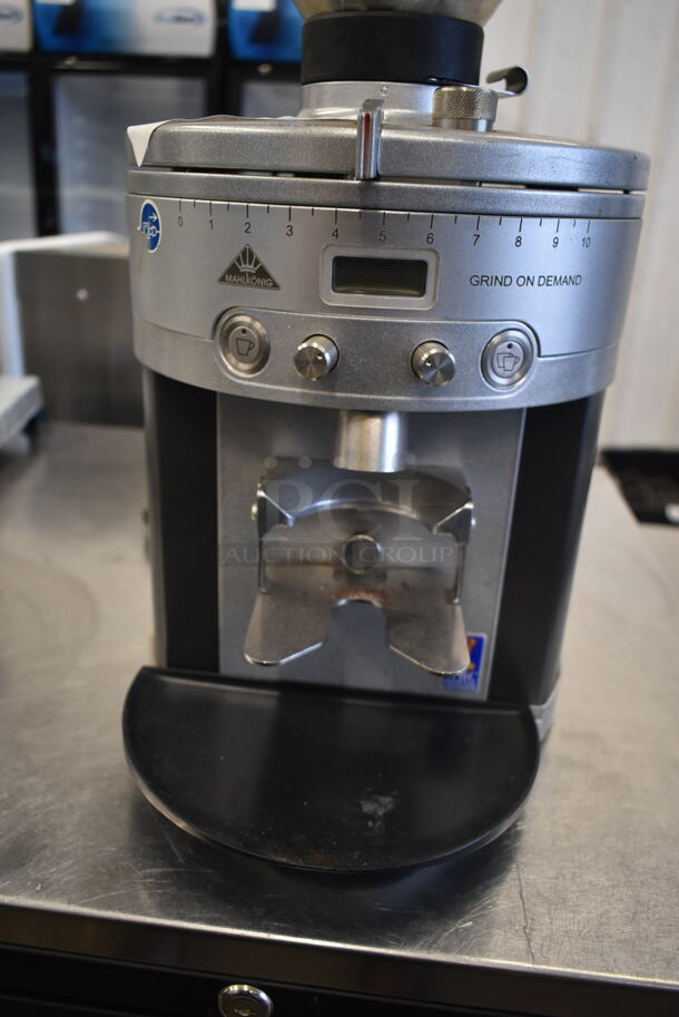 Mahlkonig K30ES/12 Metal Commercial Countertop Espresso Bean Grinder. 115 Volts, 1 Phase. Tested and Working! - Image 3 of 7