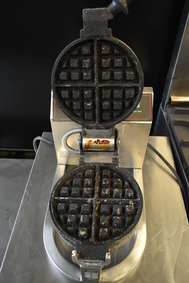 Metal Commercial Countertop Waffle Machine. 115 Volts, 1 Phase. Tested and Powers On But Does Not Get Warm - Image 3 of 3