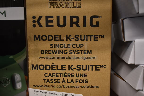 BRAND NEW SCRATCH AND DENT! Keurig K-Suite 52AK1500 Hospitality Single Serve Pod Coffee Maker.  - Image 2 of 3