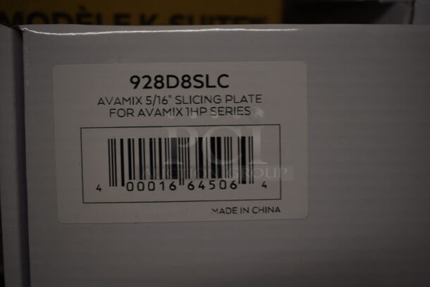 10 BRAND NEW SCRATCH AND DENT! AvaMix 928D8SLC 5/16" Slicing Disc for 1 hp Food Processors. 10 Times Your Bid! - Image 3 of 4