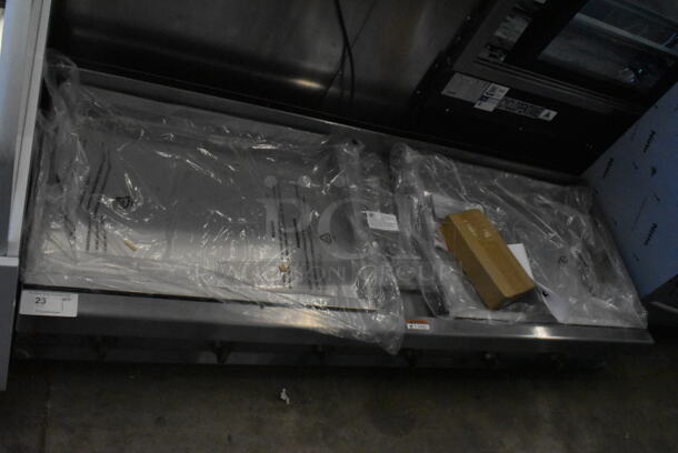 BRAND NEW SCRATCH AND DENT! Cooking Performance Group CPG 351GMCPG72NL Stainless Steel Commercial Countertop Natural Gas Powered Flat Top Griddle. 180,000 BTU. - Image 2 of 5
