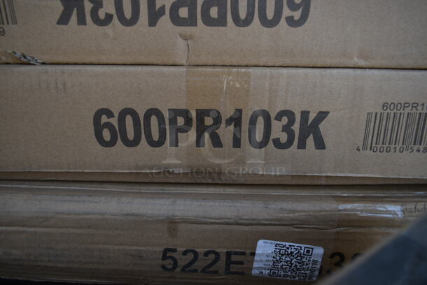 BRAND NEW SCRATCH AND DENT! Regency 600PR103K 10 Pan End Load Half Height Bun / Sheet Pan Rack - Unassembled - Image 2 of 3