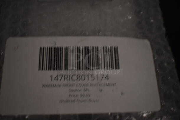 BRAND NEW SCRATCH AND DENT! 147RIC8015174 Waremini RIC0151748 Front Cover.  - Image 3 of 3