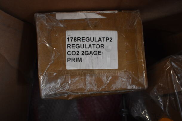7 BRAND NEW SCRATCH AND DENT! Boxes Including 2 Box 164TCOLRD425 Lancaster Table & Seating 25 3/16" x 4" Standard Height Table Base Column and Rod, 164TCLWDWL30 Base, 178REGULATP2 Regulator, CPCC1480 214CPCC1 Camshelving Connector. 7 Times Your Bid! - Image 6 of 8