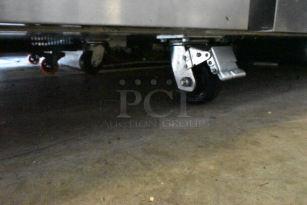 BRAND NEW SCRATCH AND DENT! 2022 Avantco 178CBE72HC Stainless Steel Commercial 4 Drawer Chef Base on Commercial Casters. 115 Volts, 1 Phase. Tested and Working! - Image 6 of 12