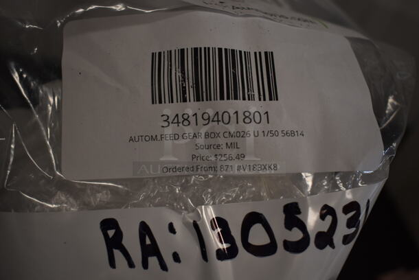 BRAND NEW SCRATCH AND DENT! Estella 34819401801 Automatic Feed Gear Box for SLA13 and SLAS13  - Image 2 of 4