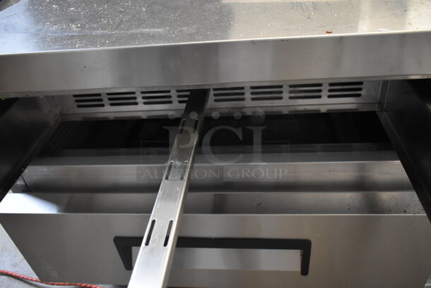 BRAND NEW SCRATCH AND DENT! 2022 Avantco 178CBE72HC Stainless Steel Commercial 4 Drawer Chef Base on Commercial Casters. 115 Volts, 1 Phase. Tested and Working! - Image 8 of 12
