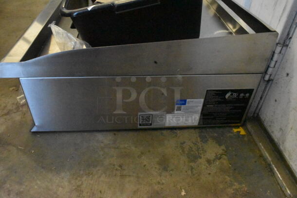 BRAND NEW SCRATCH AND DENT! Cooking Performance Group CPG 351CLCPG48NL Stainless Steel Commercial Natural Gas Powered Countertop Lava Briquette Charbroiler. 160,000 BTU.  - Image 6 of 6