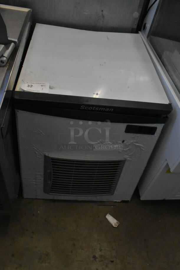 BRAND NEW SCRATCH AND DENT! 2023 Scotsman FS0522A-1B Stainless Steel Commercial Flake Ice Machine Head. 115 Volts, 1 Phase.  - Image 2 of 3
