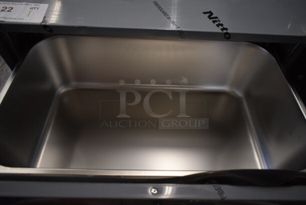 BRAND NEW SCRATCH AND DENT! 2023 ServIt 423WDSFS3 Stainless Steel Commercial 3 Drawer Warming Drawer. 120 Volts, 1 Phase. Cannot Test Due To Cut Power Cord - Image 6 of 10
