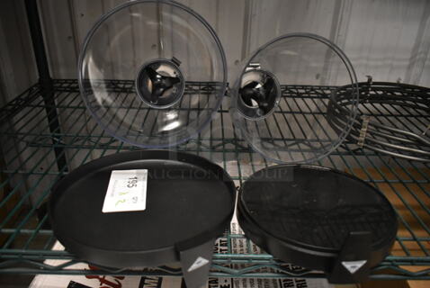2 BRAND NEW SCRATCH AND DENT! Espresso Bean Grinder Hoppers. 2 Times Your Bid!